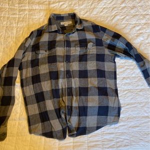 OLD NAVY, blue and grey flannel